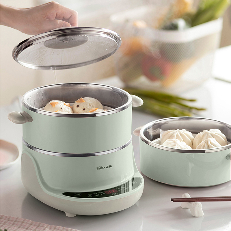 3 Tier Electric Food Steamer Hot Pot From China Manufacturer Bear