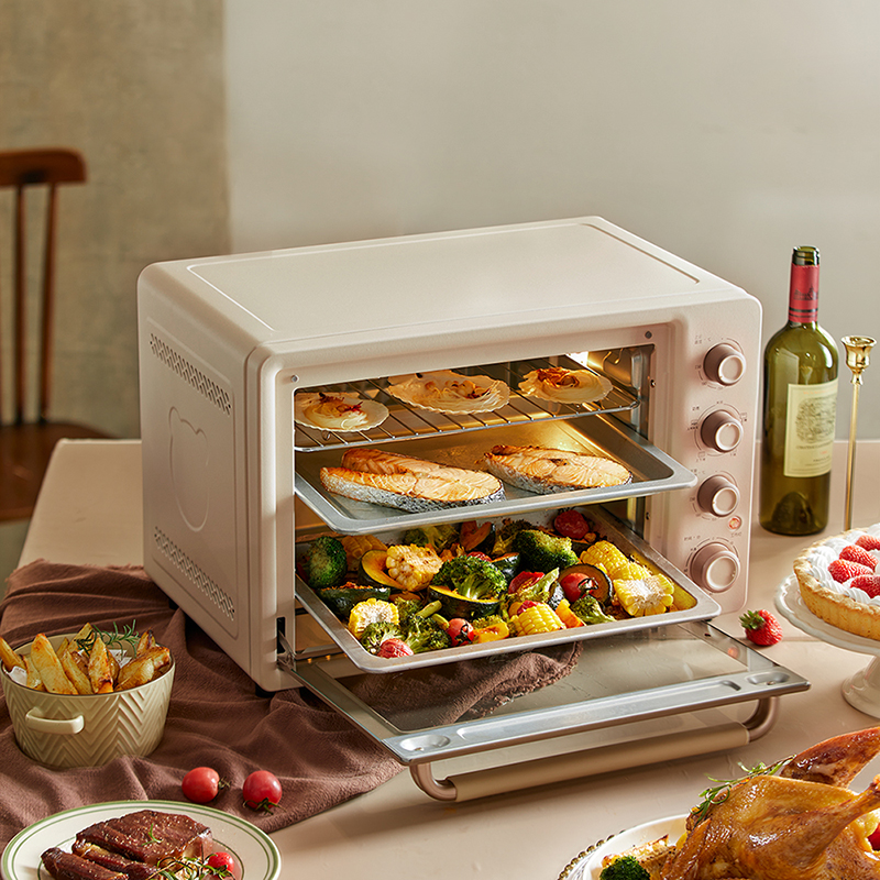 Toaster Oven with Spit Roast Design