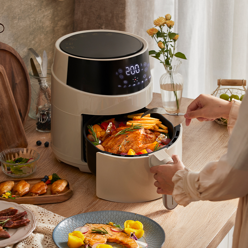4.6L Air Fryer with Holographic Display
